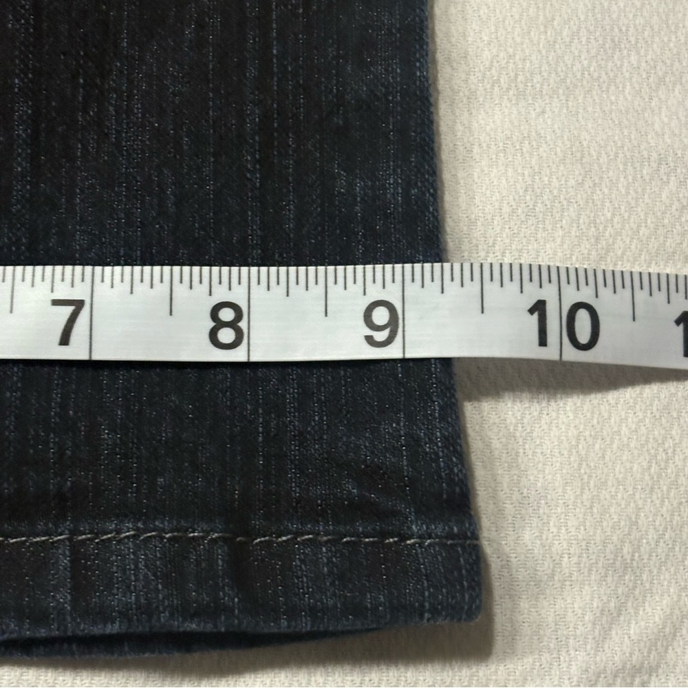 Nine West Y2K Wide Leg Trouser Jeans 10/29 Dark Wash 2000s - Picture 10 of 14